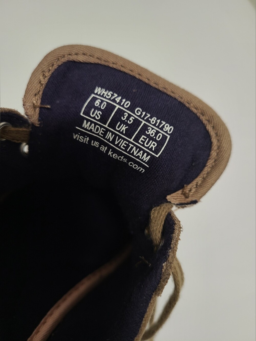 Keds Craze T-Toe Brown Suede Sneakers Pink Trim Sz 6 - Picture 4 of 12